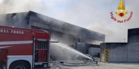 Incendio a Piacenza, gli esiti dei monitoraggi Arpae