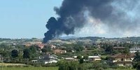 Incendio all’impianto di trattamento rifiuti di Coriano (RN)