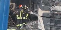 Incendio alla Plastoblok di Parma