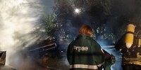 Incendio in un capannone a Castel San Pietro (BO)