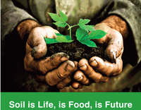 "Soil is life is Food is Future"