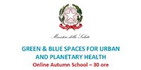Spazi verdi e blu, autumn school online di Vebs